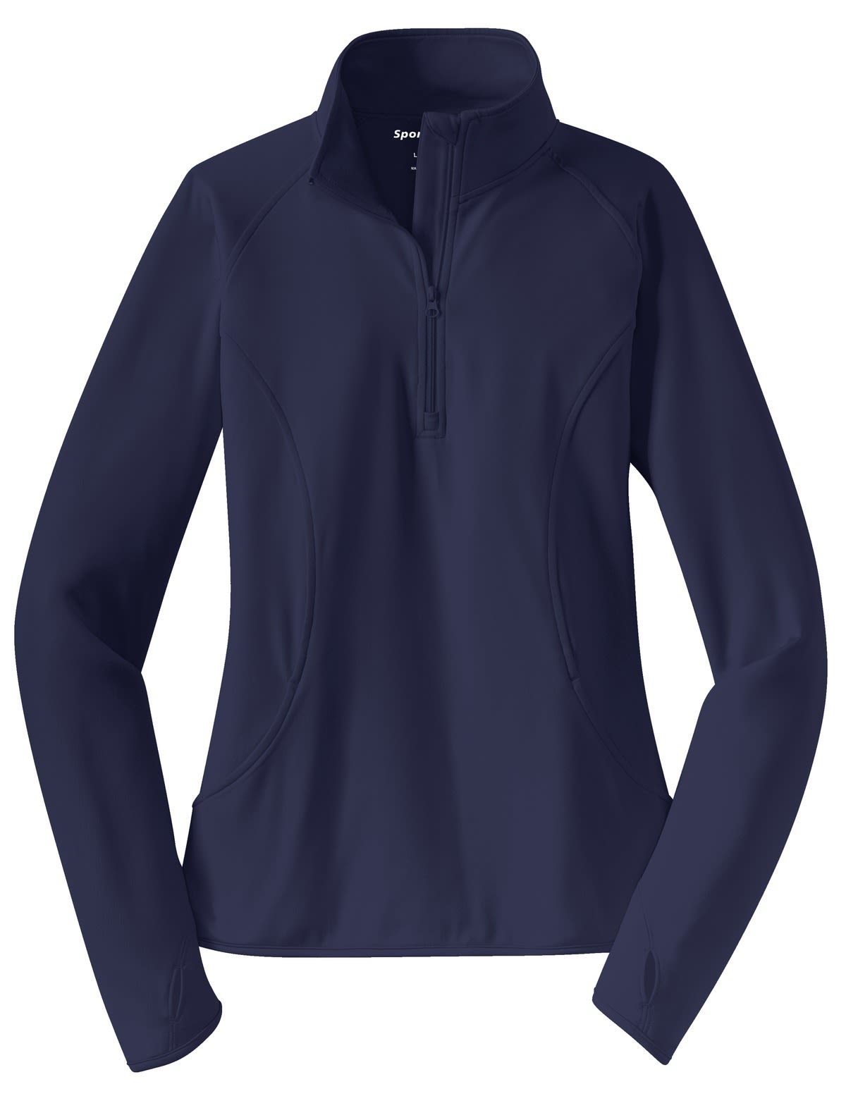Sport-Tek Ladies Sport-Wick Stretch 1/2-Zip Pullover