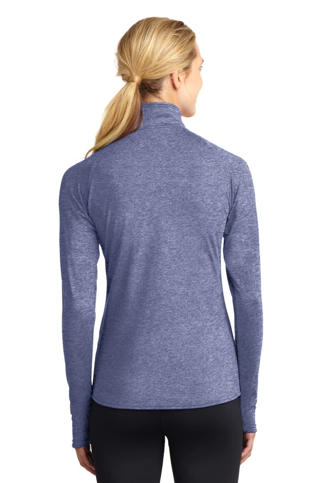 Sport-Tek Ladies Sport-Wick Stretch 1/2-Zip Pullover