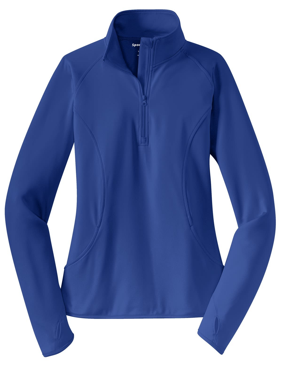 Sport-Tek Ladies Sport-Wick Stretch 1/2-Zip Pullover