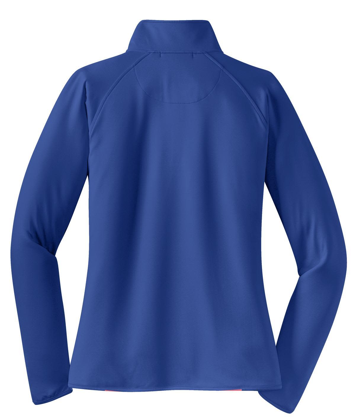 Sport-Tek Ladies Sport-Wick Stretch 1/2-Zip Pullover