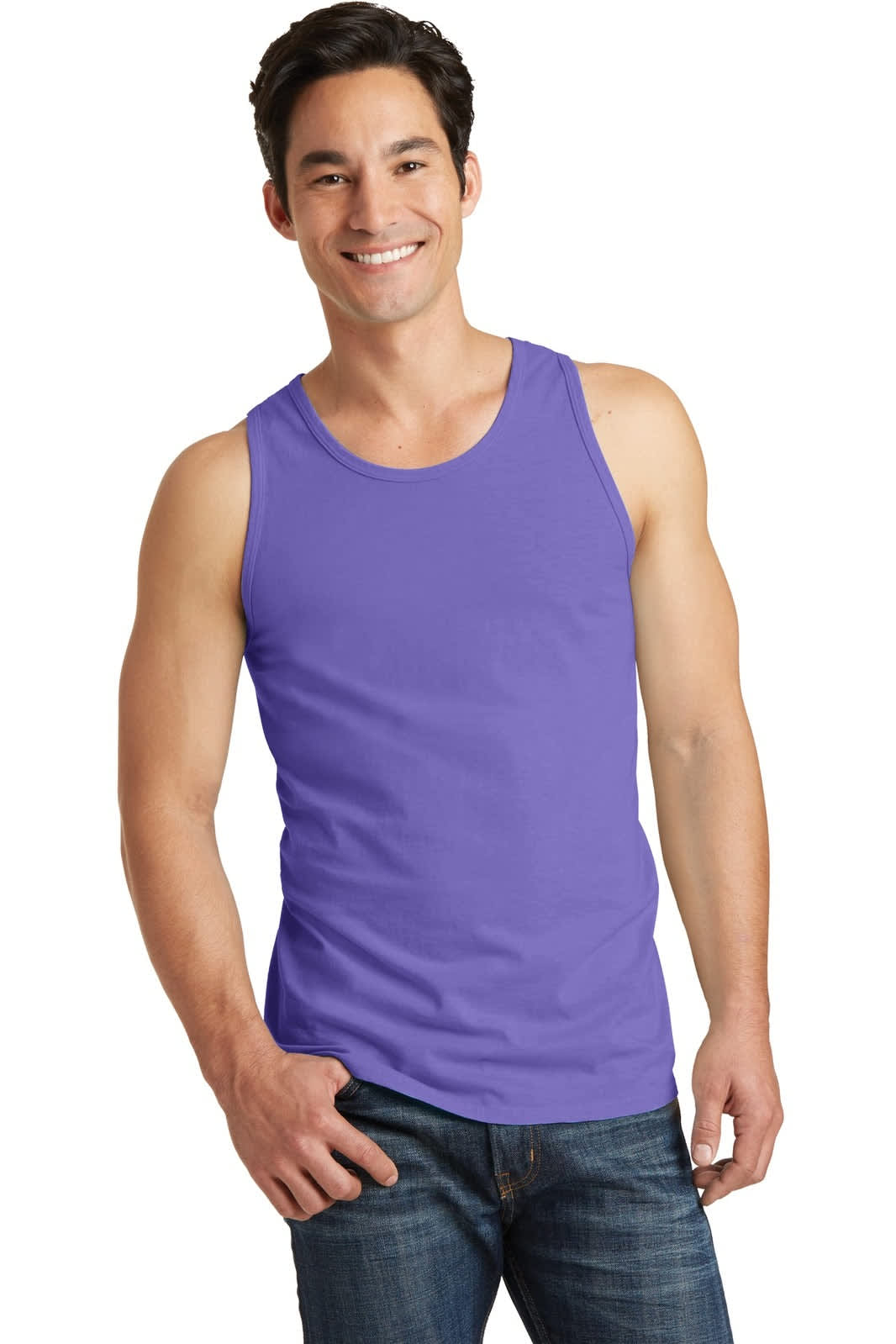 Port & Company Pigment-Dyed Tank Top - PC099TT Image Amethyst