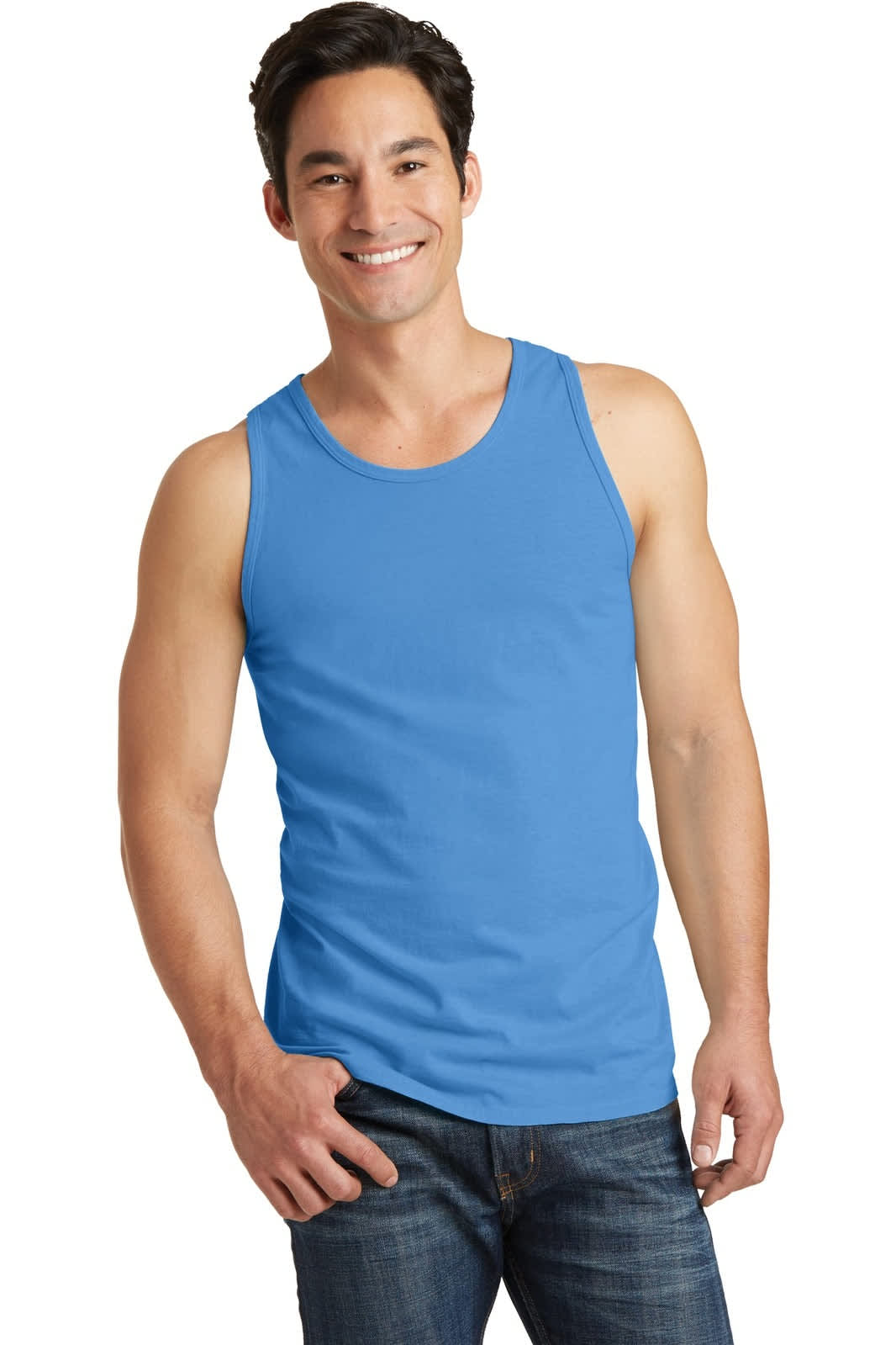 Port & Company Pigment-Dyed Tank Top - PC099TT Image Blue Moon