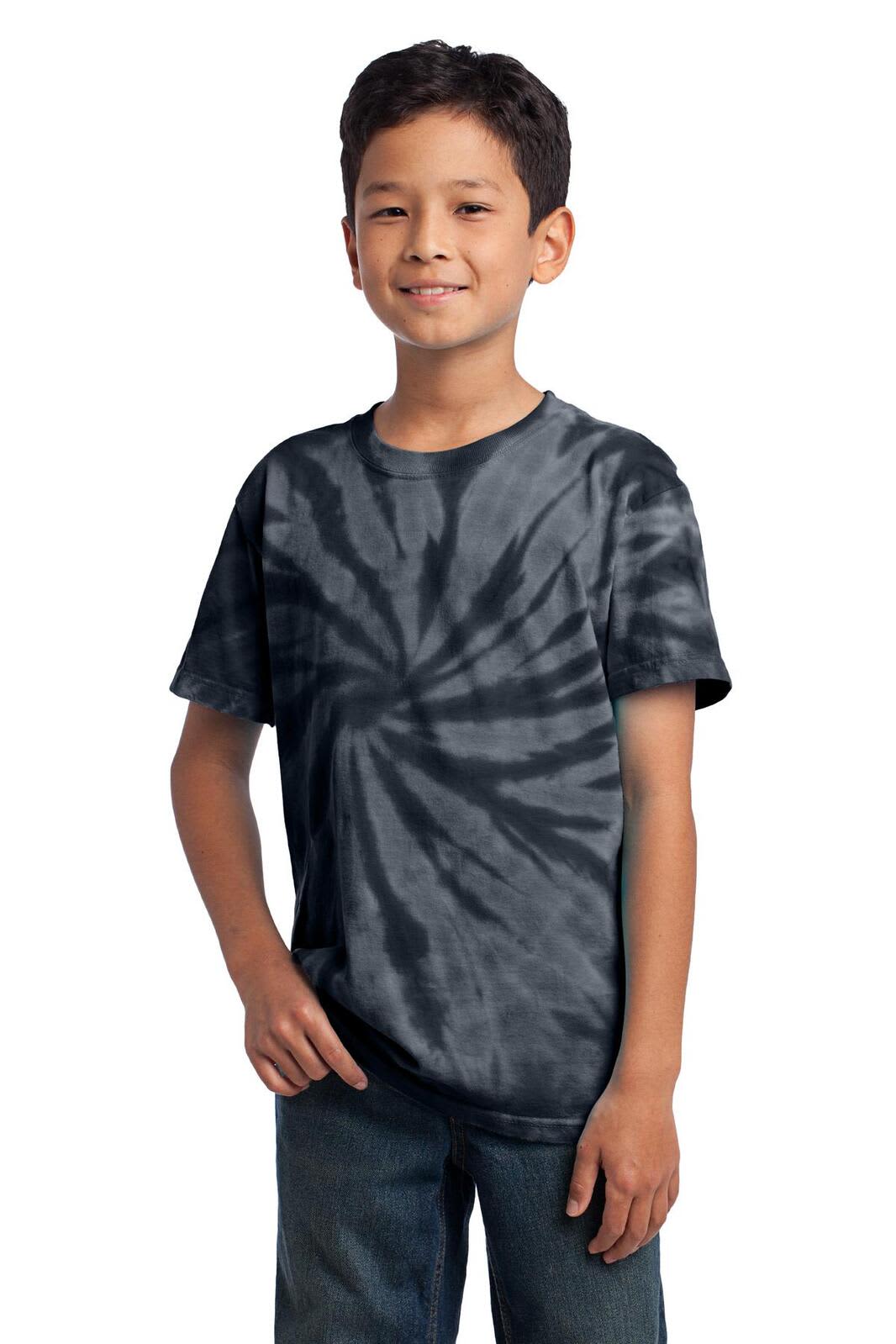 Port & Company - Youth Tie-Dye Tee - PC147Y Image Black
