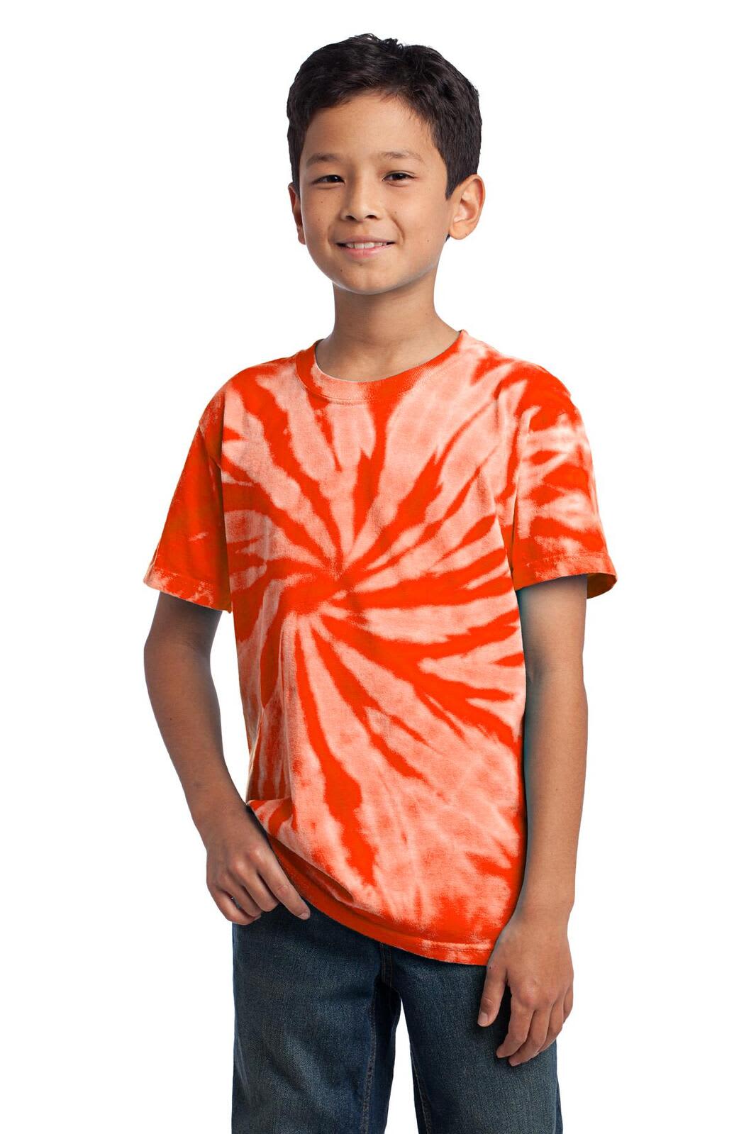 Port & Company - Youth Tie-Dye Tee - PC147Y Image Orange