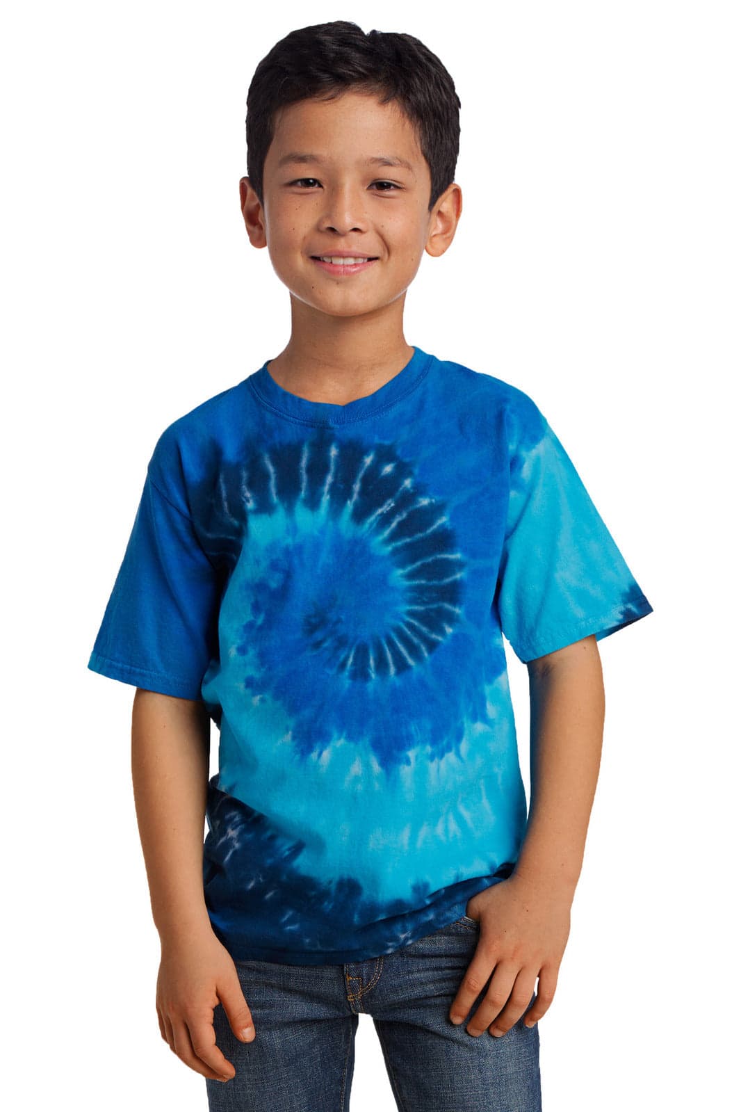 Port & Company - Youth Tie-Dye Tee - PC147Y Image Ocean Rainbow