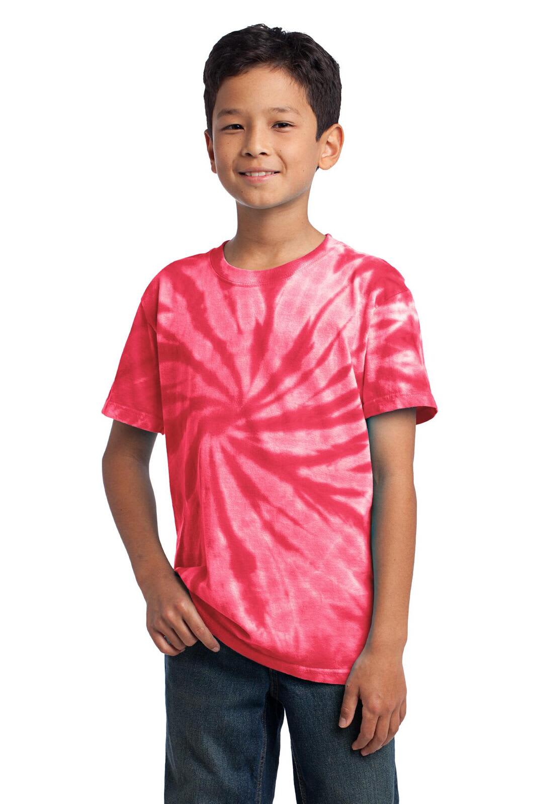 Port & Company - Youth Tie-Dye Tee - PC147Y Image Red