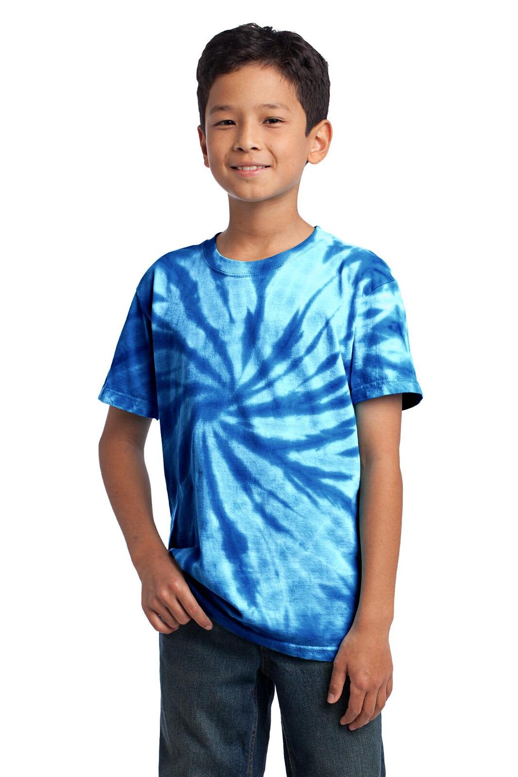 Port & Company - Youth Tie-Dye Tee - PC147Y Image Royal
