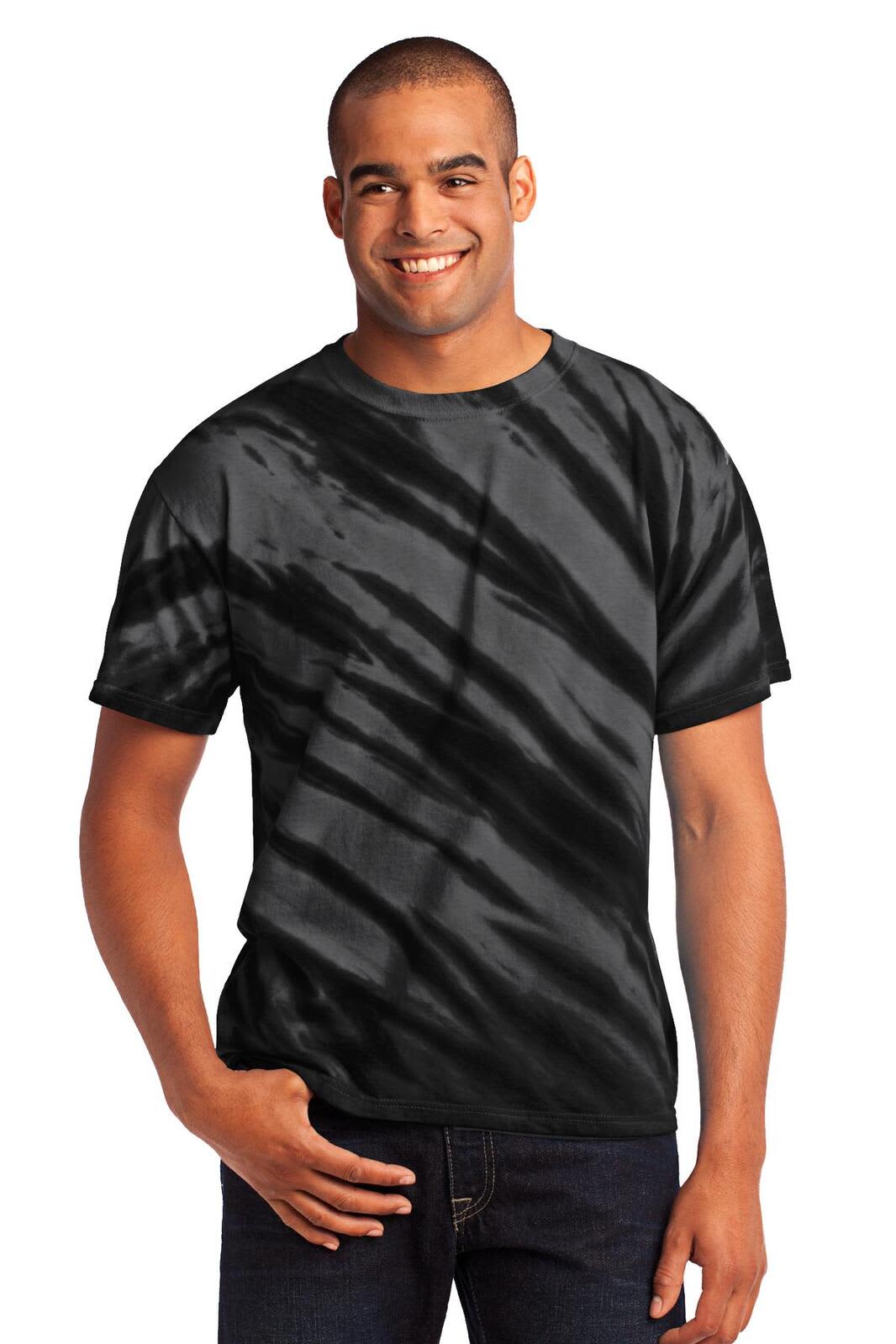 Port & Company - Tiger Stripe Tie-Dye Tee