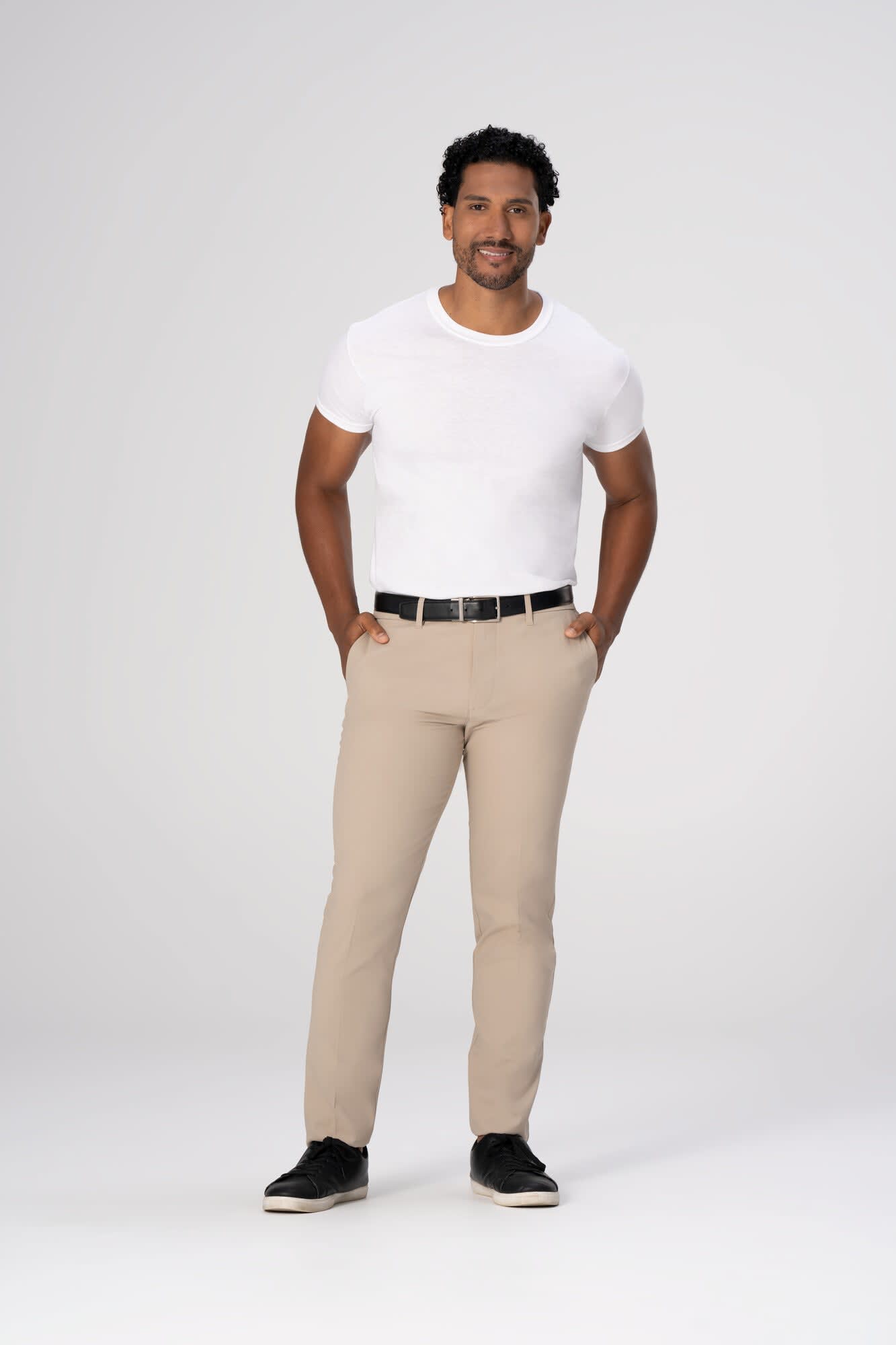 Chino Men's Poly Stretch Pants