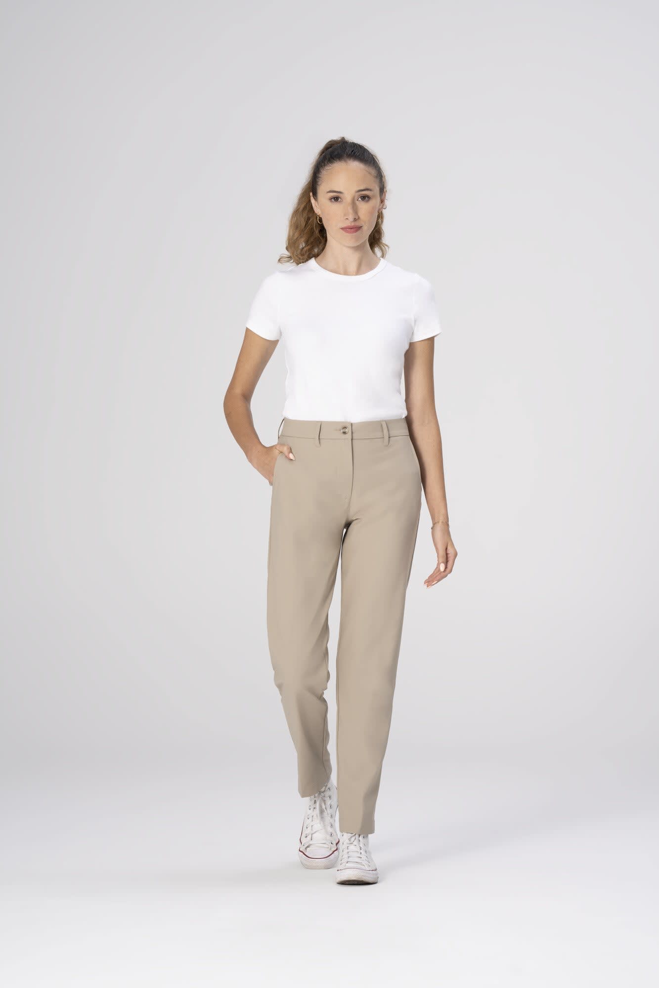 Chino Women's Poly Stretch Pants