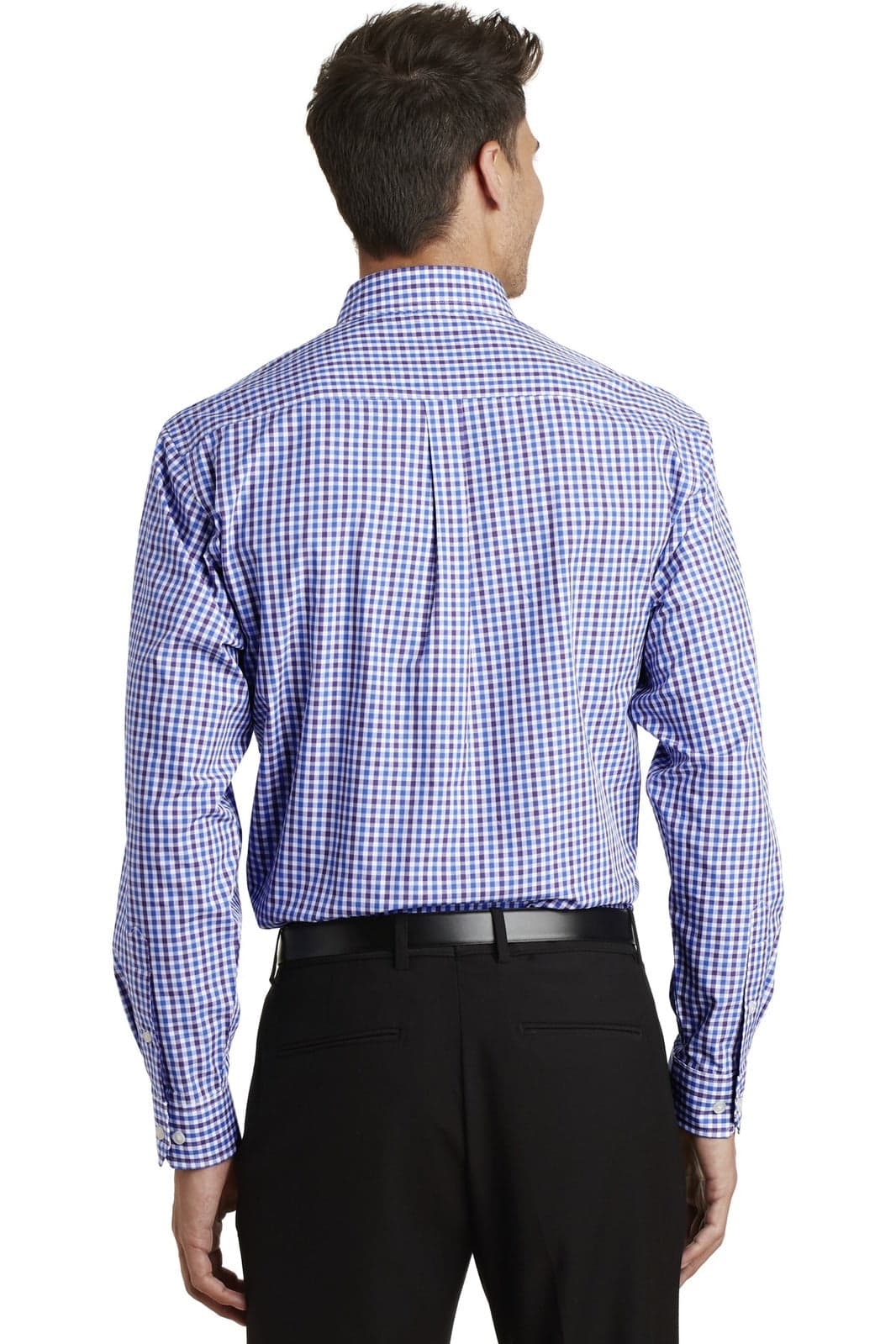 Port Authority Long Sleeve Gingham Easy Care Shirt