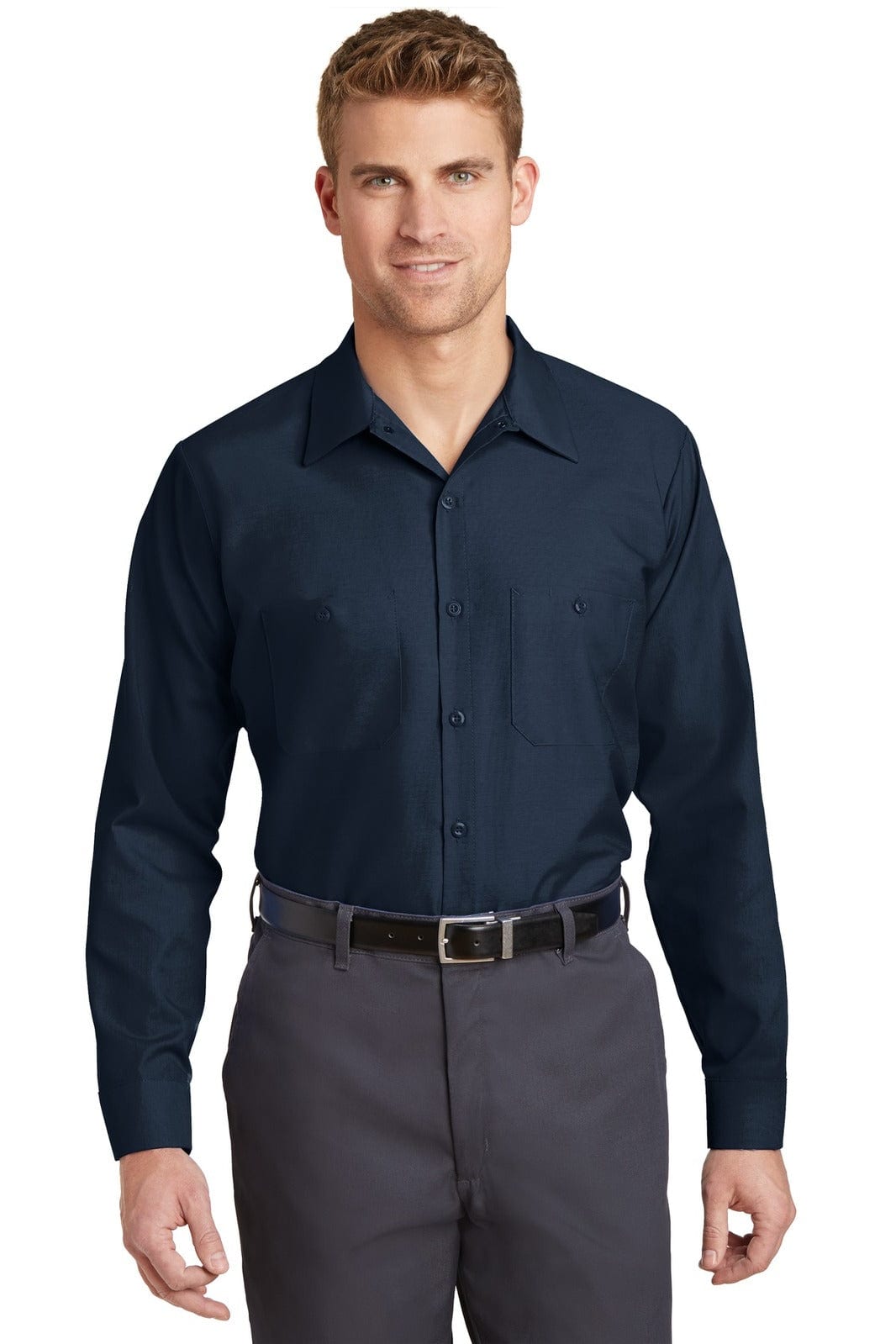 Red Kap - Long Sleeve Industrial Work Shirt