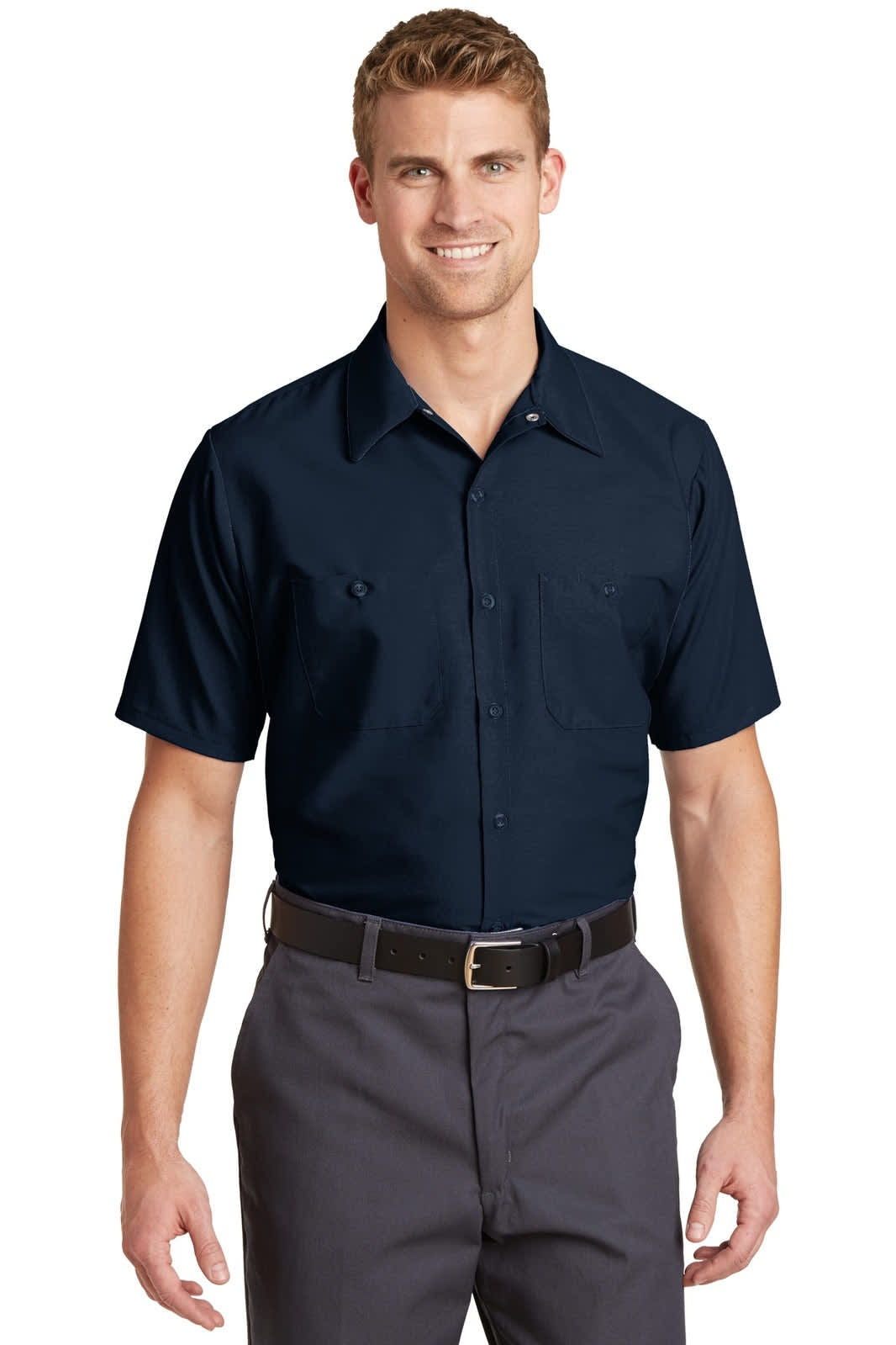 Red Kap - Short Sleeve Industrial Work Shirt