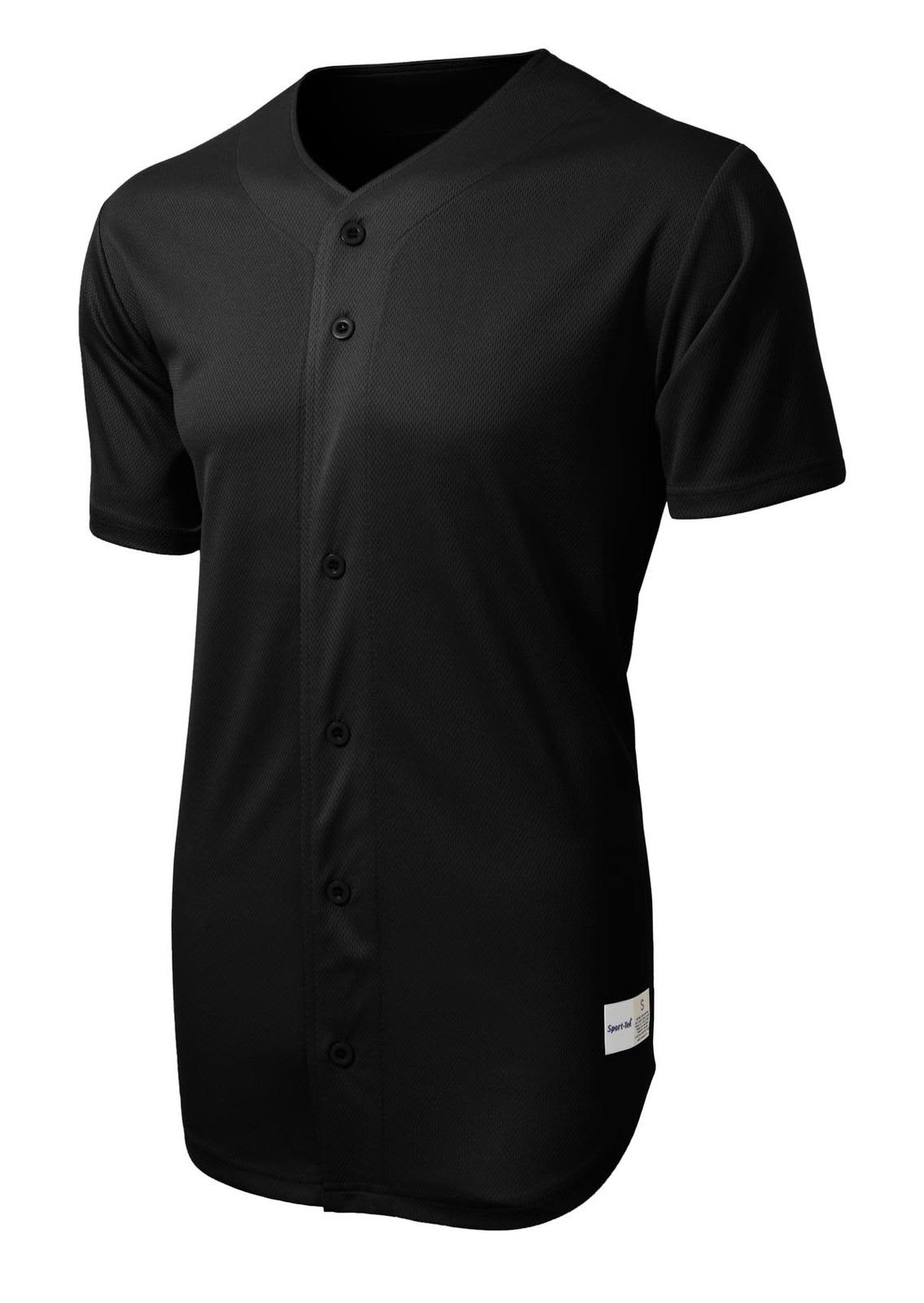 Sport-Tek PosiCharge Tough Mesh Full-Button Jersey