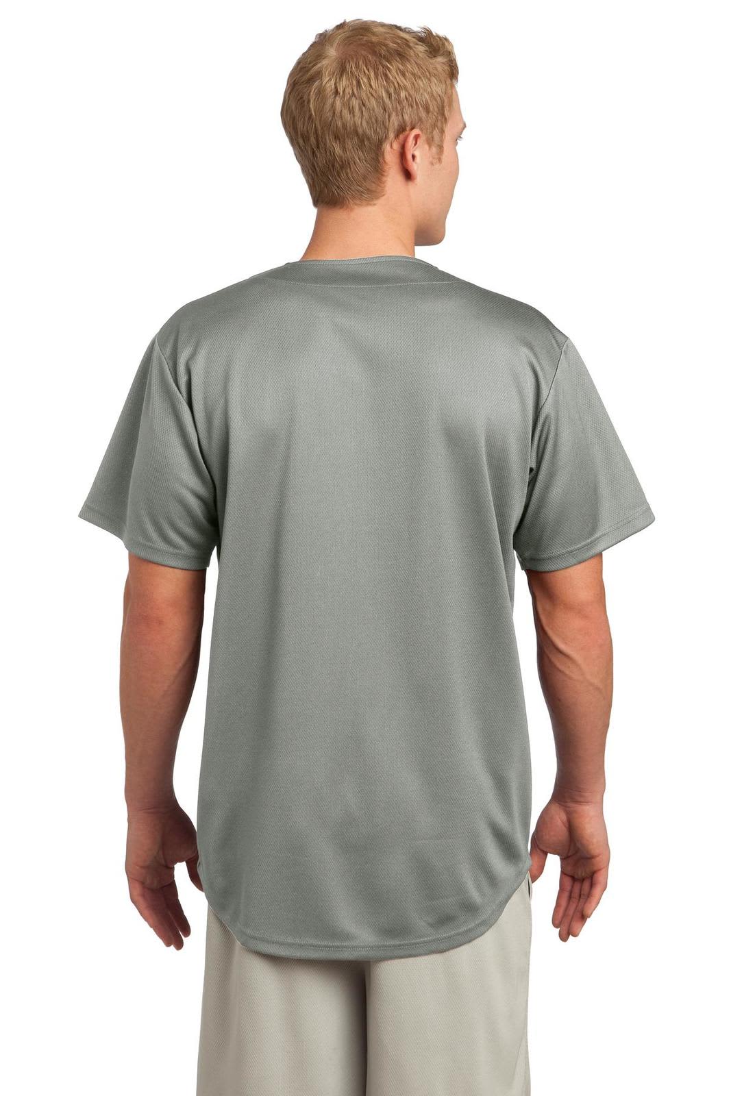 Sport-Tek PosiCharge Tough Mesh Full-Button Jersey