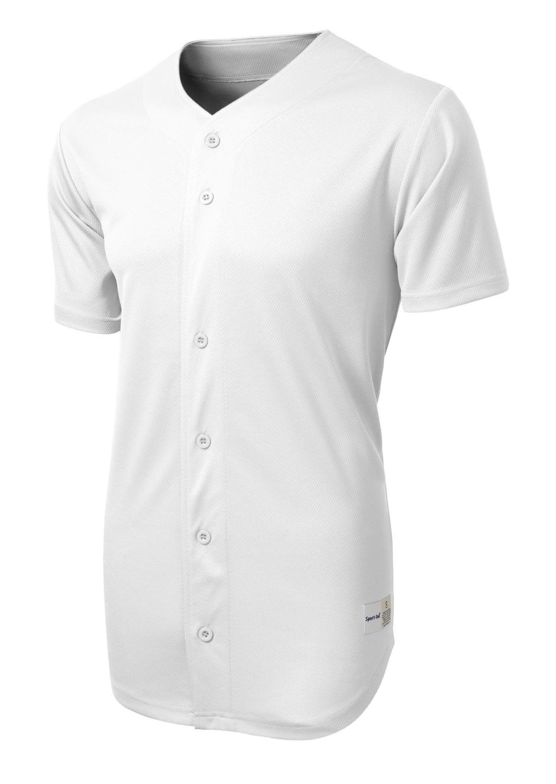 Sport-Tek PosiCharge Tough Mesh Full-Button Jersey