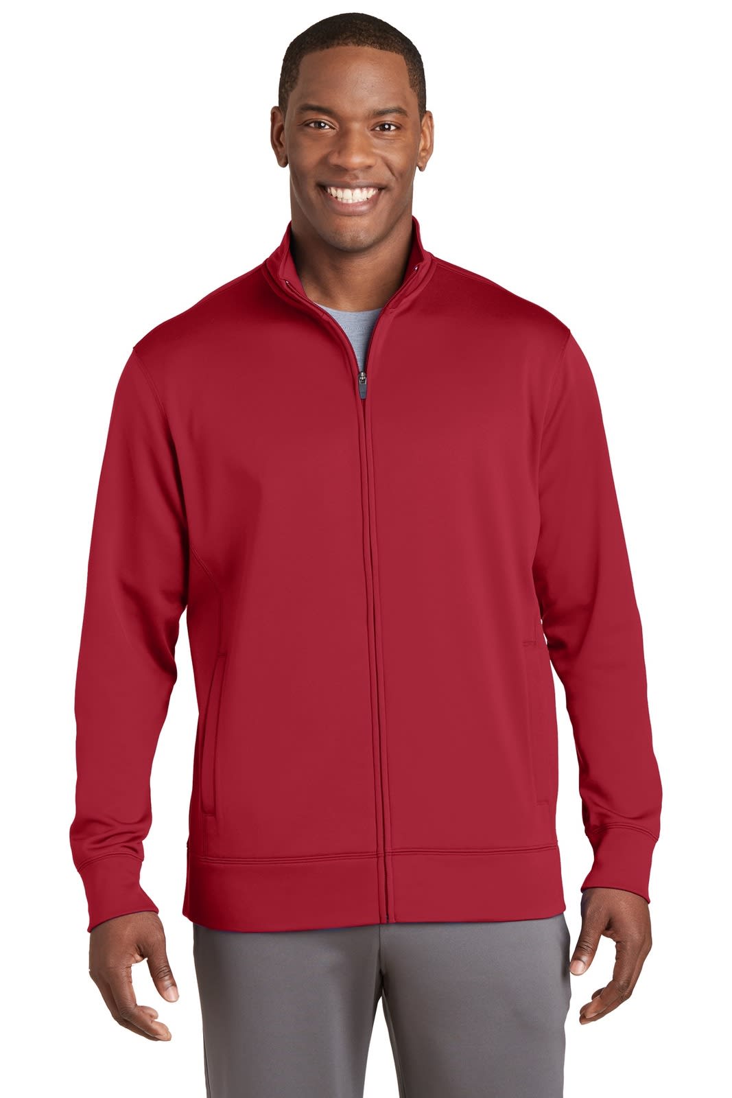 Sport-Tek Sport-Wick Fleece Full-Zip Jacket