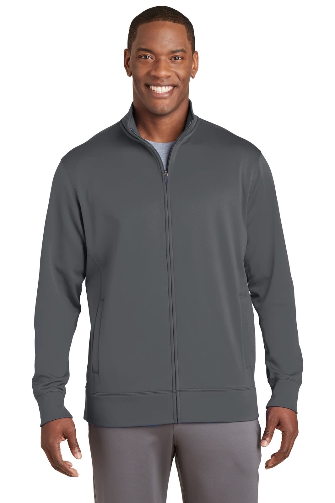 Sport-Tek Sport-Wick Fleece Full-Zip Jacket