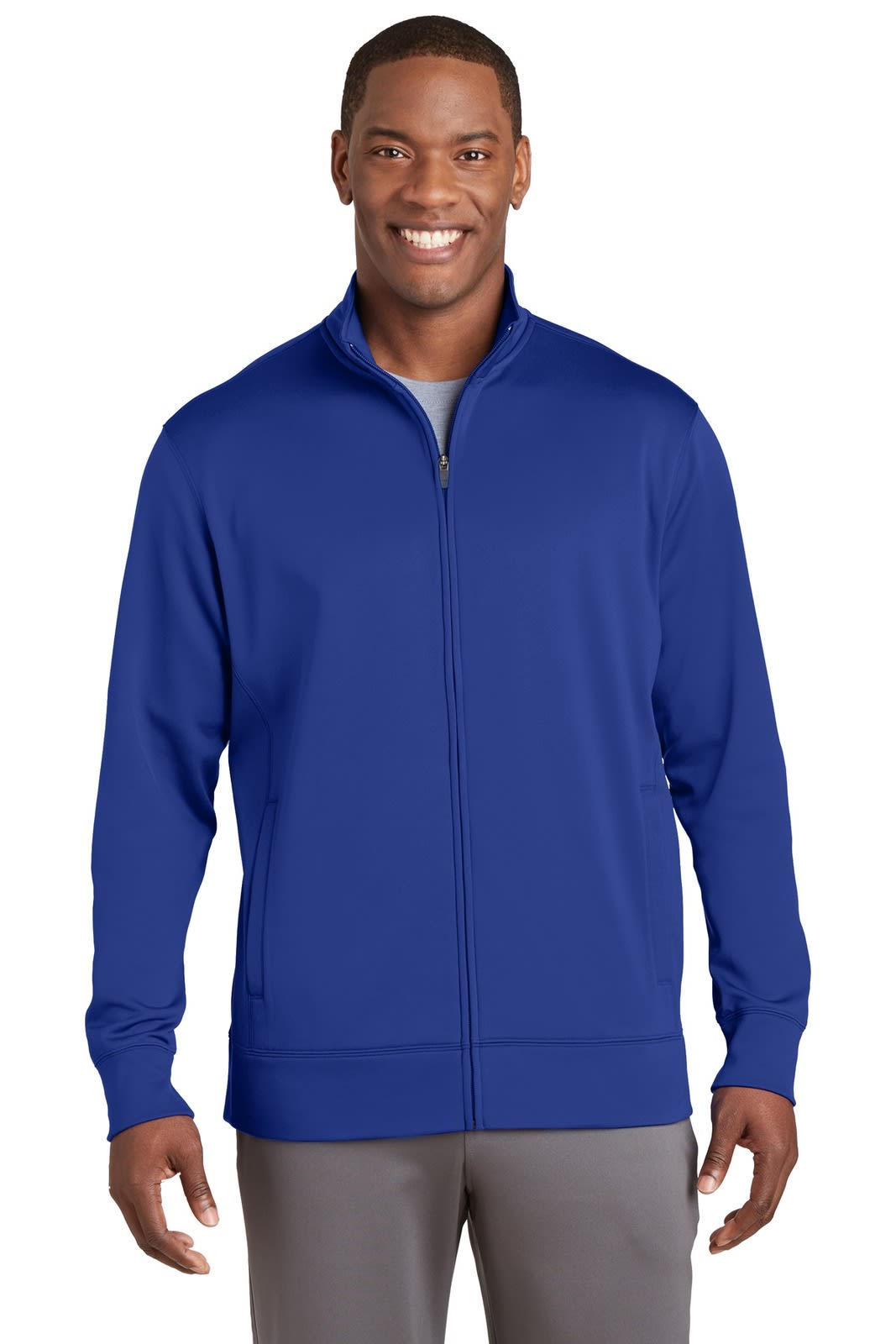 Sport-Tek Sport-Wick Fleece Full-Zip Jacket
