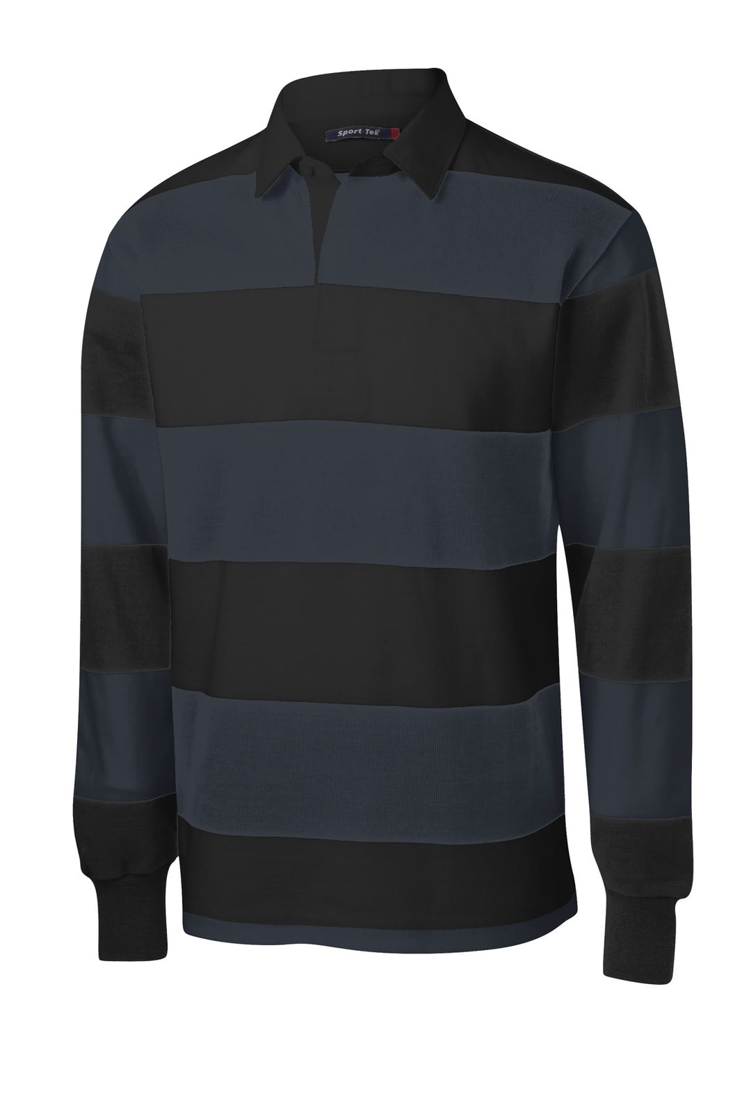 Sport-Tek Classic Long Sleeve Rugby Polo
