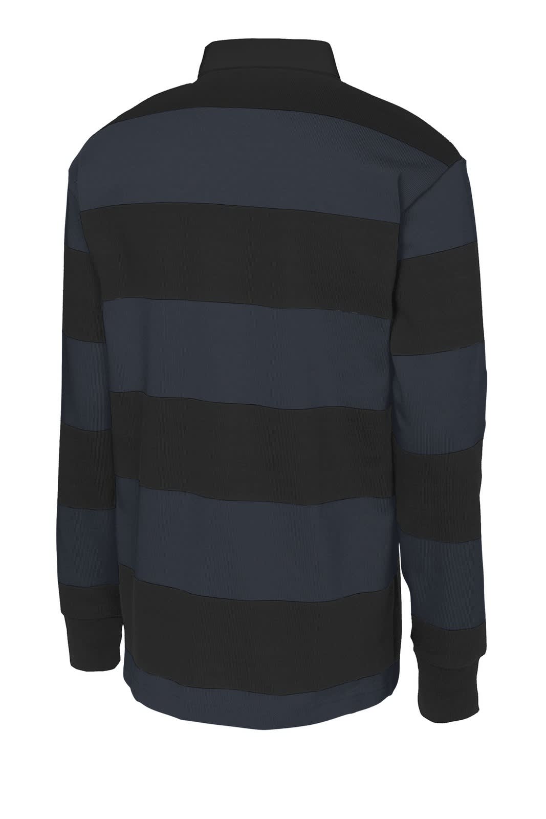 Sport-Tek Classic Long Sleeve Rugby Polo