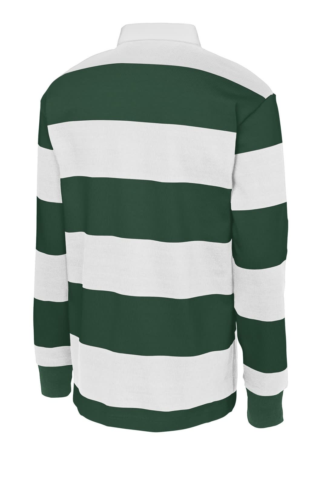 Sport-Tek Classic Long Sleeve Rugby Polo