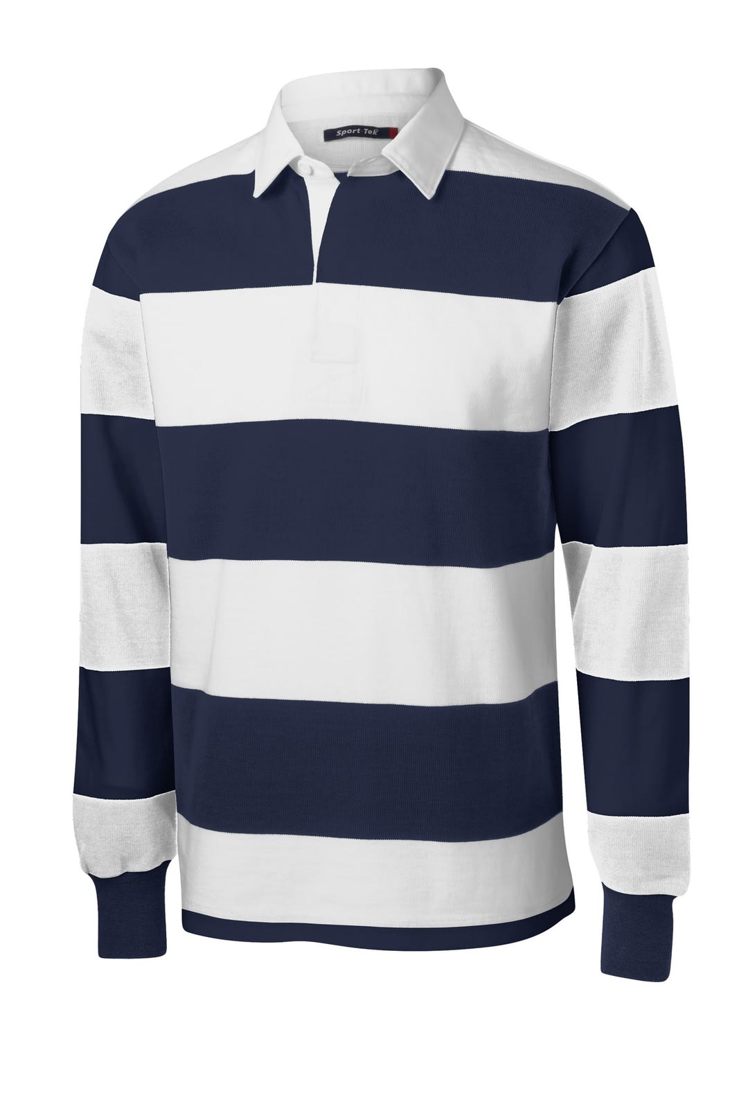 Sport-Tek Classic Long Sleeve Rugby Polo