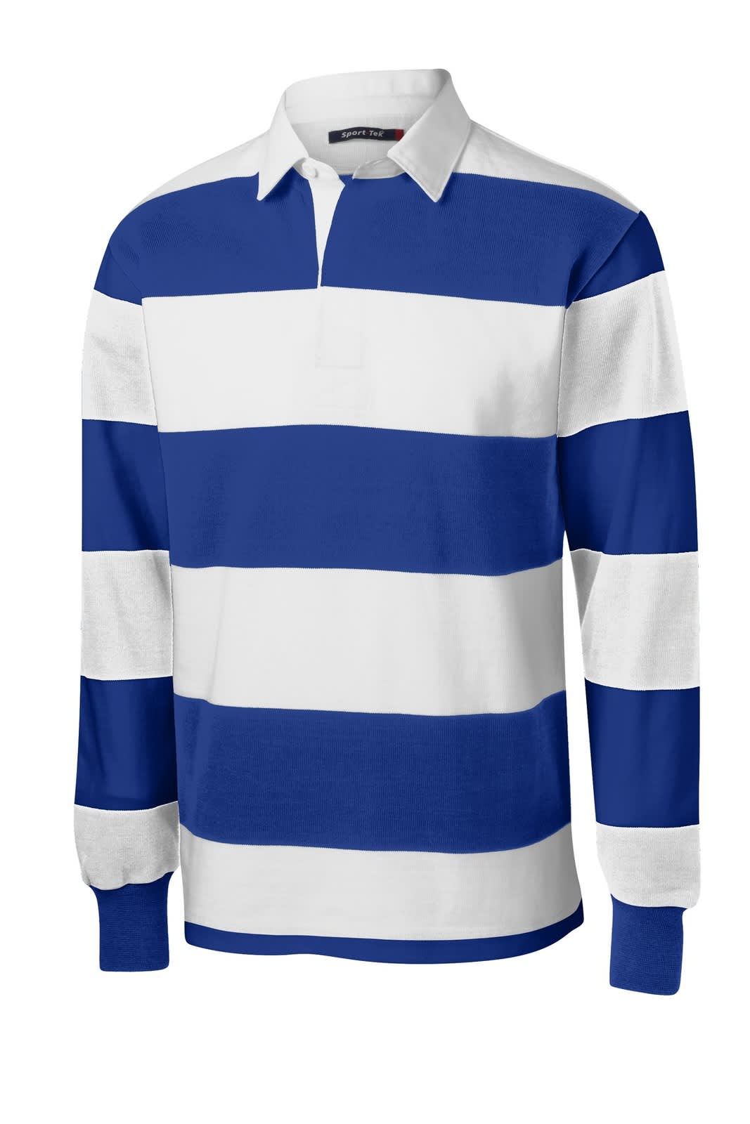 Sport-Tek Classic Long Sleeve Rugby Polo