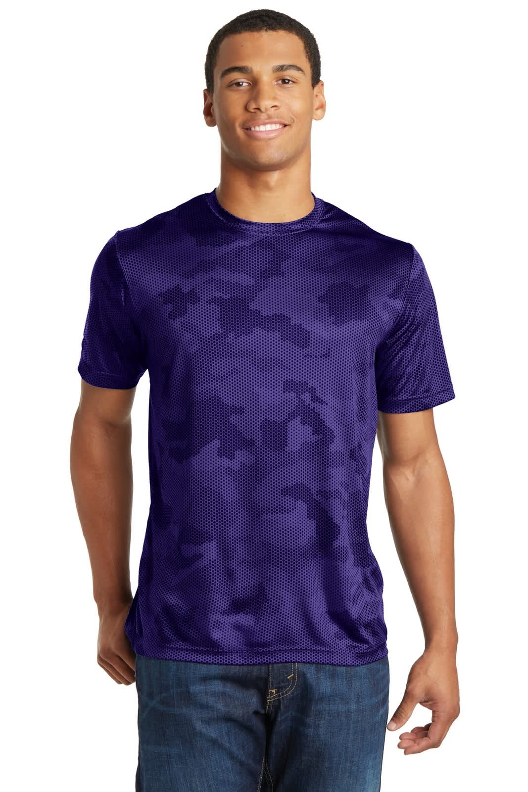 Sport-Tek CamoHex Tee
