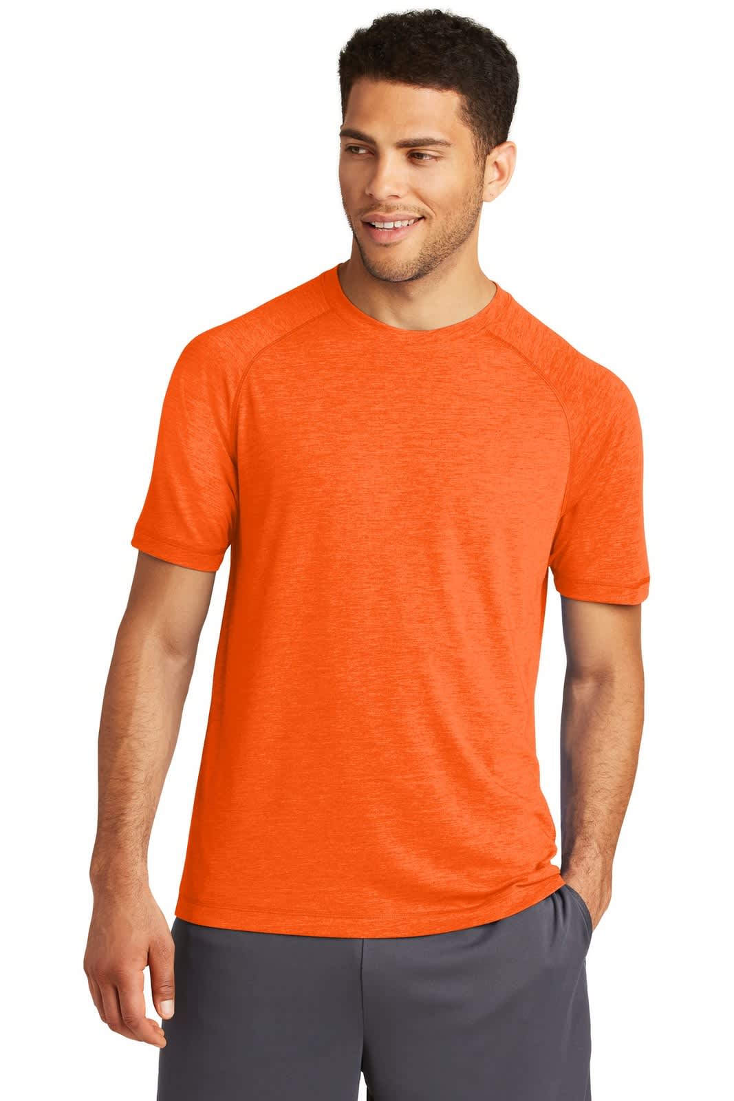 Sport-Tek PosiCharge Tri-Blend Wicking Raglan Tee