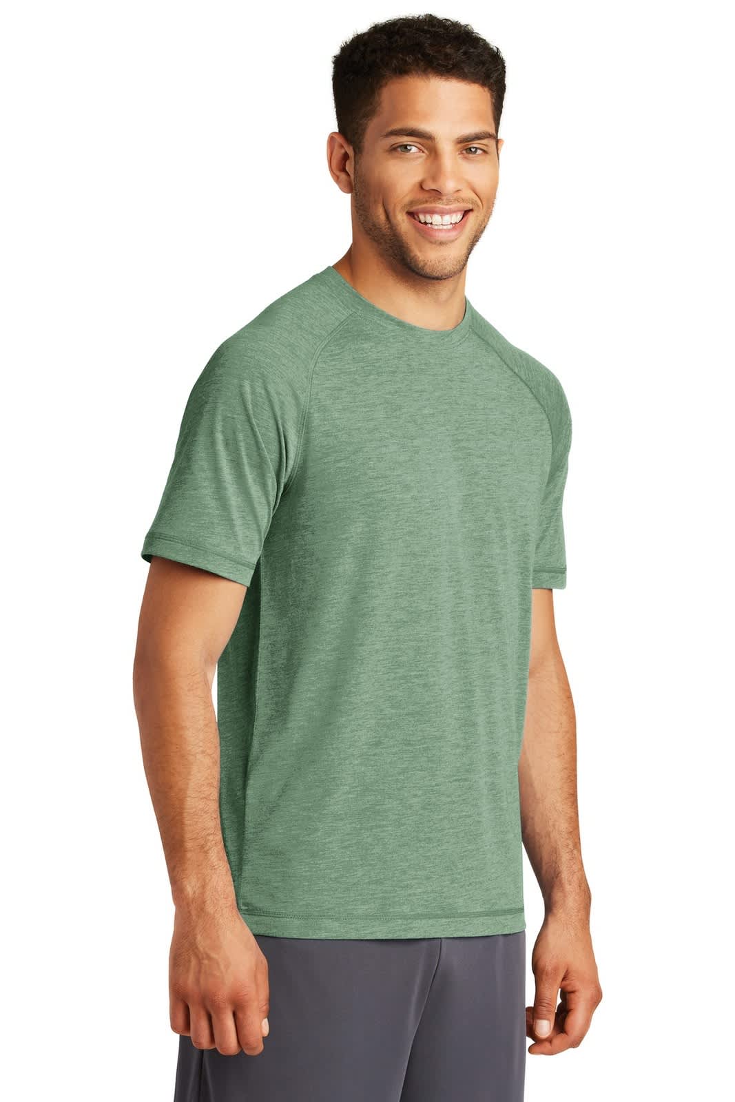 Sport-Tek PosiCharge Tri-Blend Wicking Raglan Tee