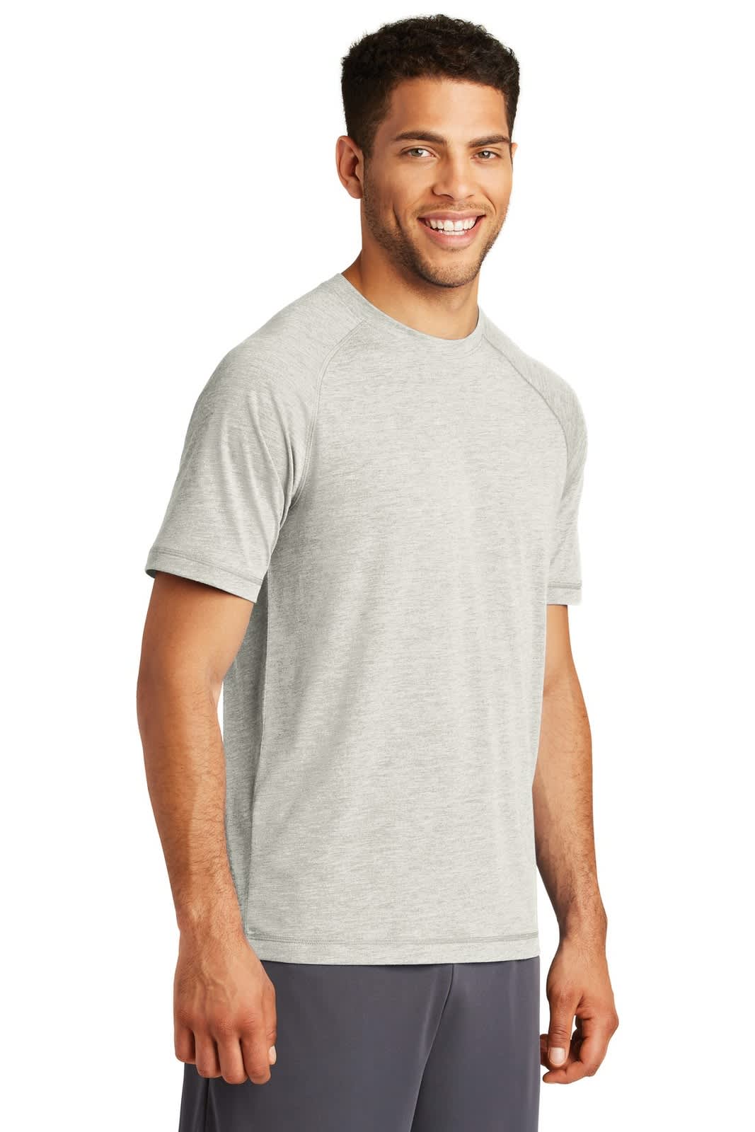 Sport-Tek PosiCharge Tri-Blend Wicking Raglan Tee