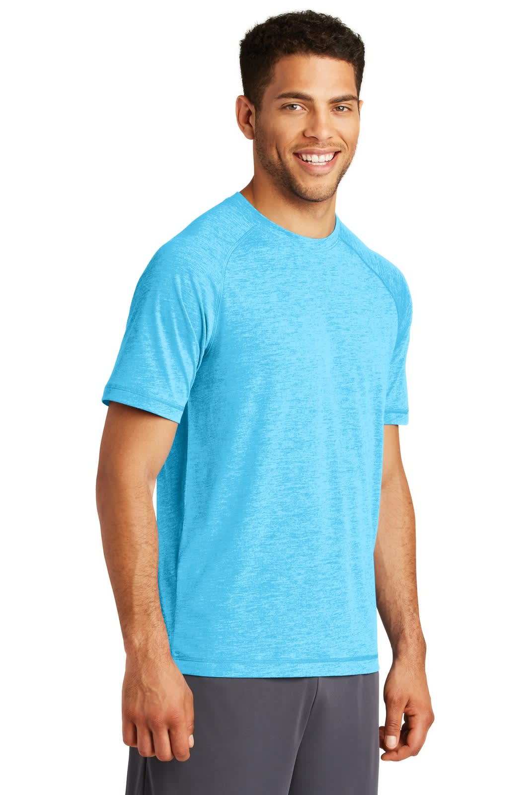 Sport-Tek PosiCharge Tri-Blend Wicking Raglan Tee