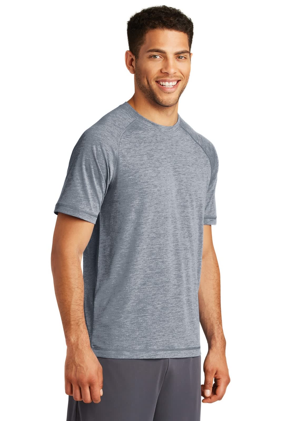Sport-Tek PosiCharge Tri-Blend Wicking Raglan Tee