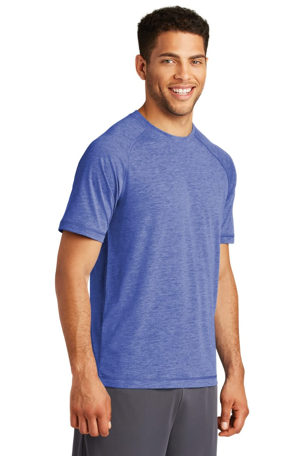 Sport-Tek PosiCharge Tri-Blend Wicking Raglan Tee