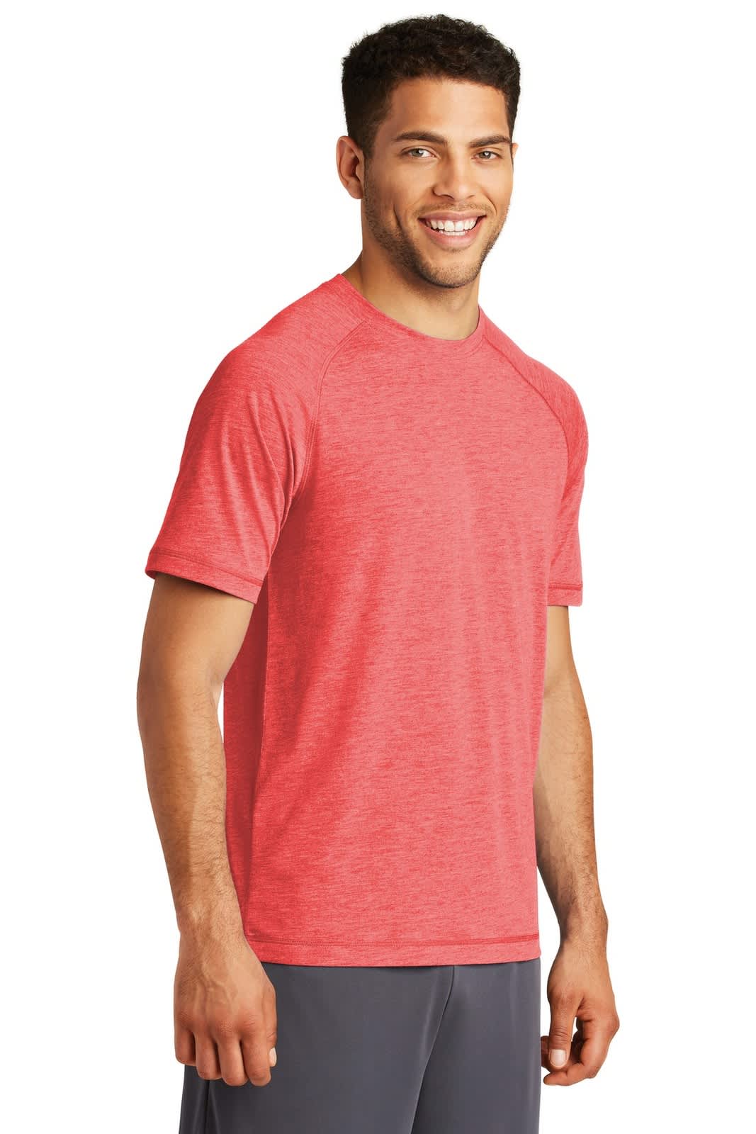 Sport-Tek PosiCharge Tri-Blend Wicking Raglan Tee