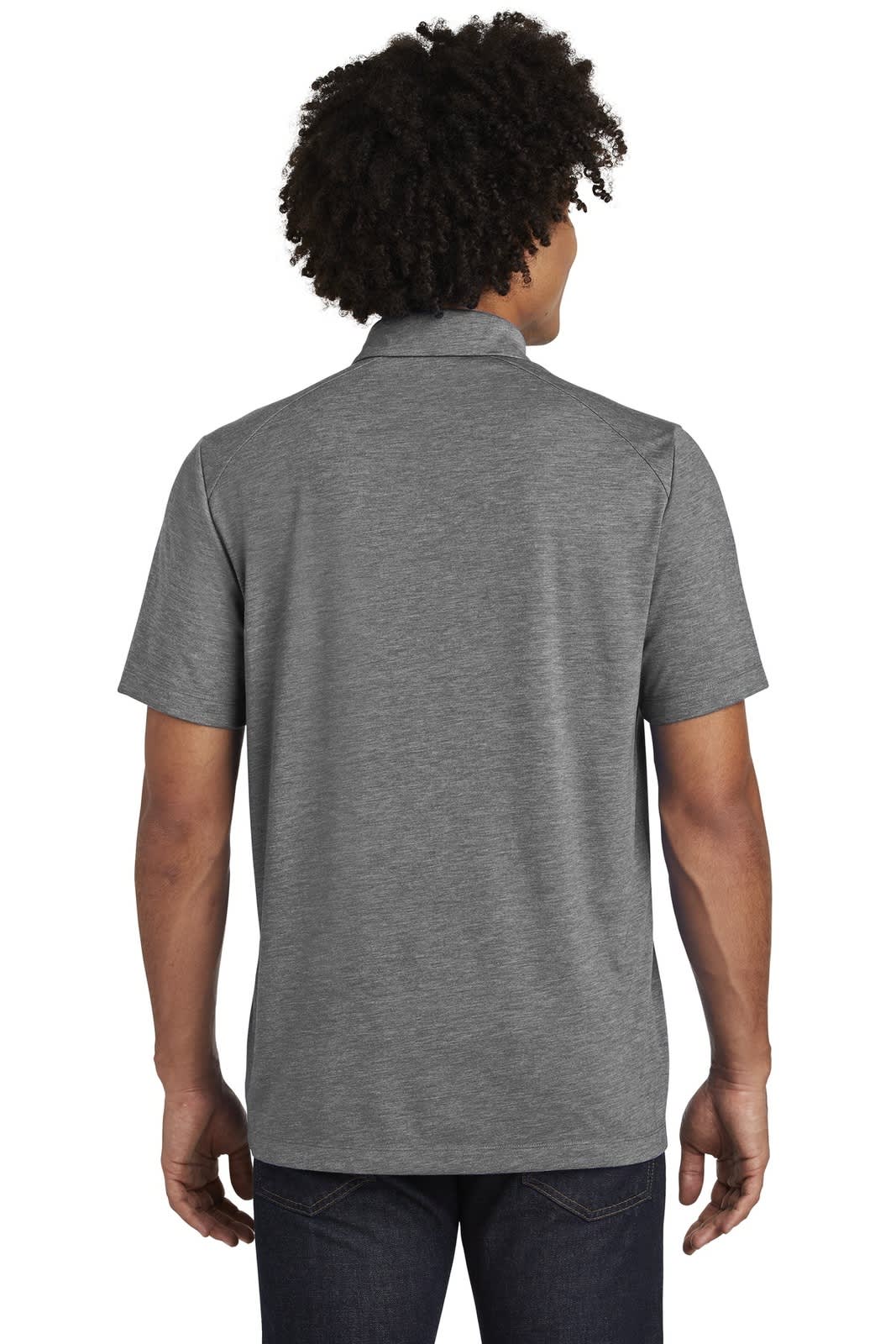 Sport-Tek  PosiCharge  Tri-Blend Wicking Polo