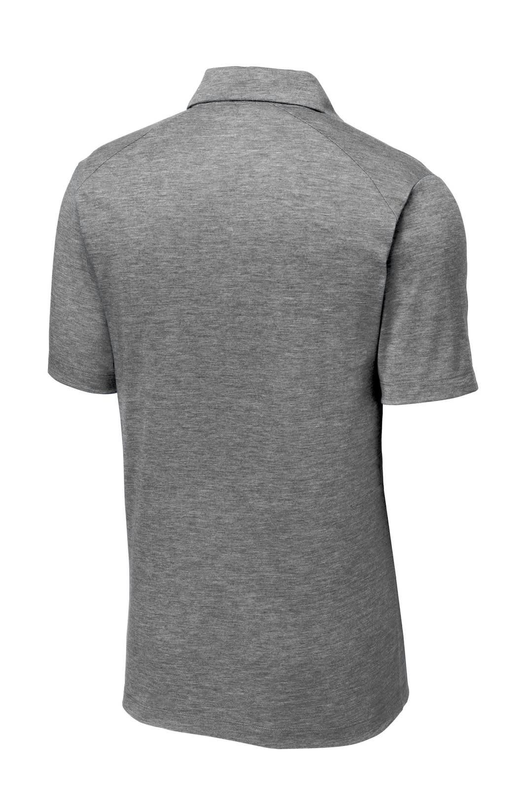 Sport-Tek  PosiCharge  Tri-Blend Wicking Polo
