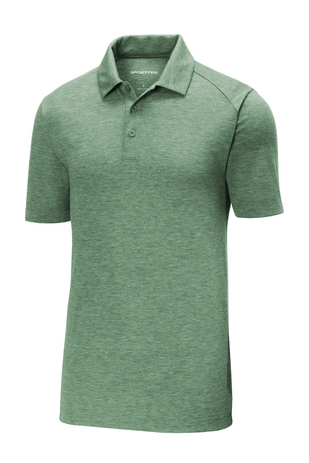 Sport-Tek  PosiCharge  Tri-Blend Wicking Polo