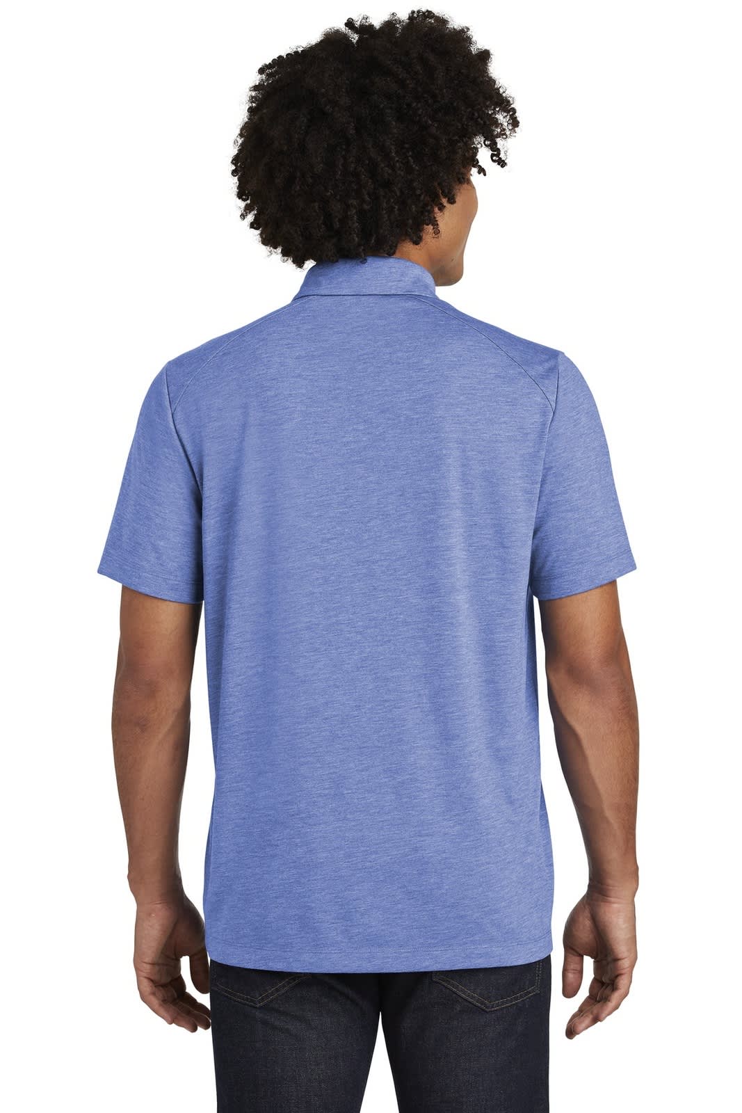 Sport-Tek  PosiCharge  Tri-Blend Wicking Polo