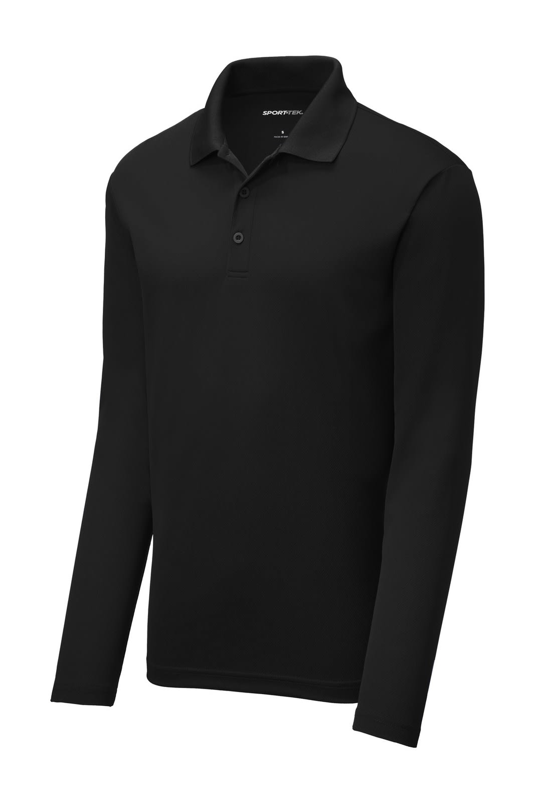 Sport-Tek  PosiCharge  RacerMesh  Long Sleeve Polo