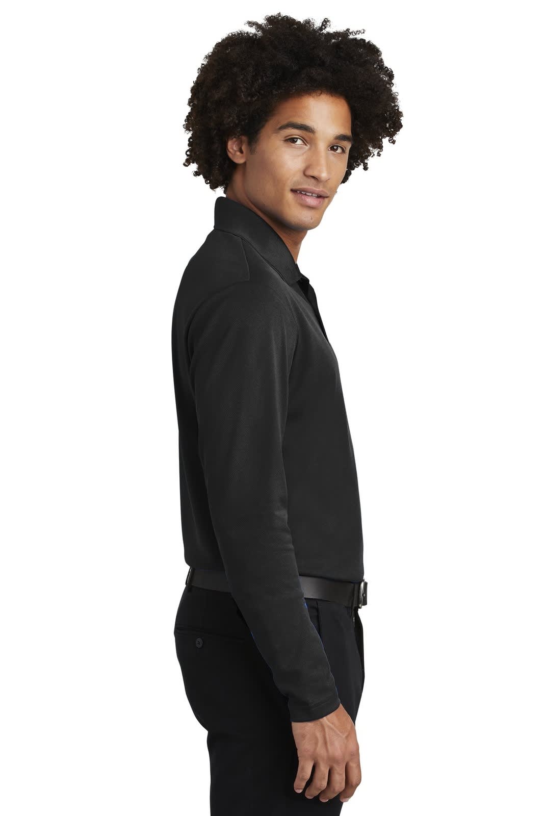 Sport-Tek  PosiCharge  RacerMesh  Long Sleeve Polo