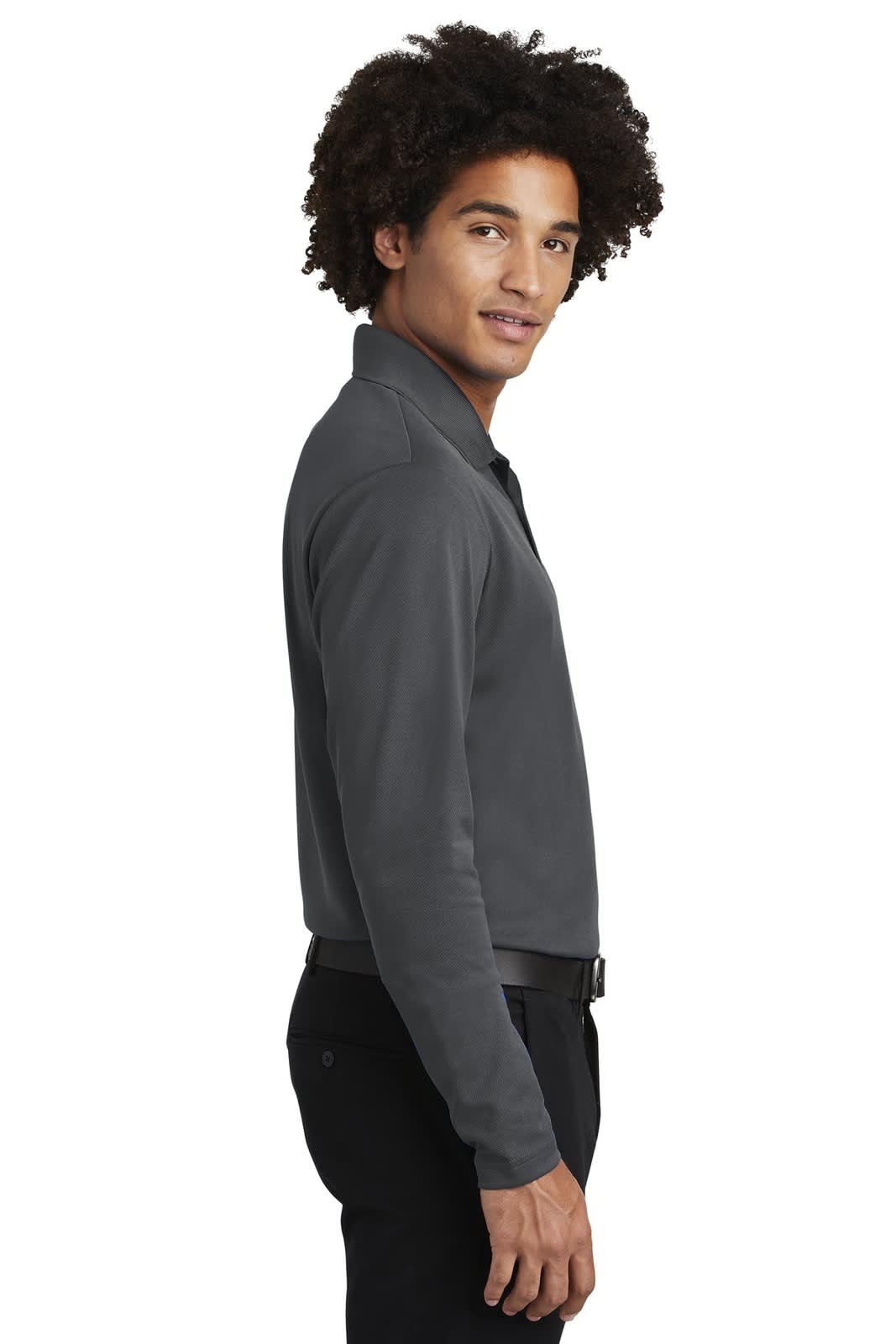 Sport-Tek  PosiCharge  RacerMesh  Long Sleeve Polo