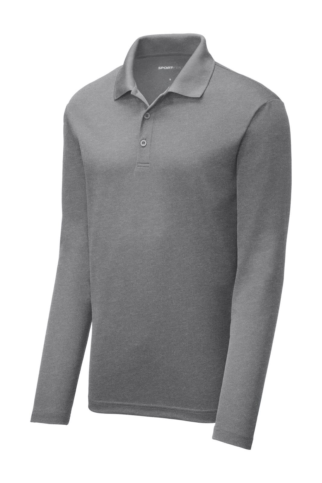 Sport-Tek  PosiCharge  RacerMesh  Long Sleeve Polo