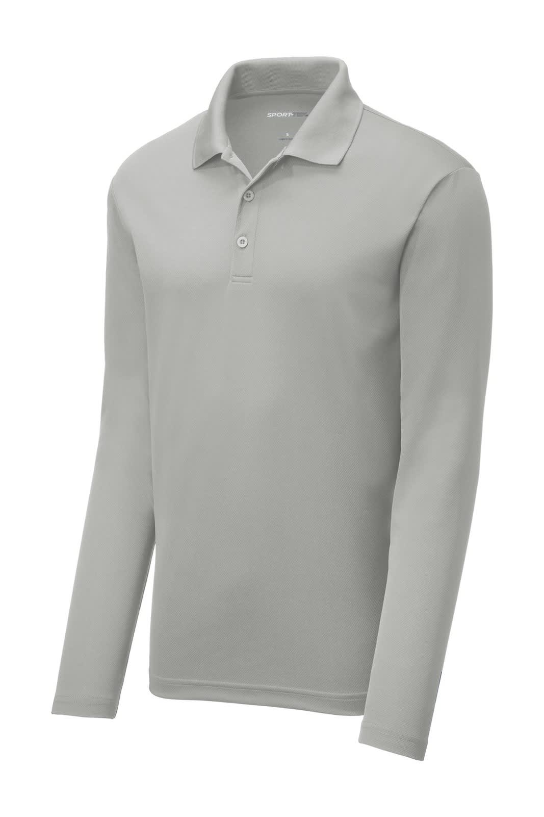 Sport-Tek  PosiCharge  RacerMesh  Long Sleeve Polo