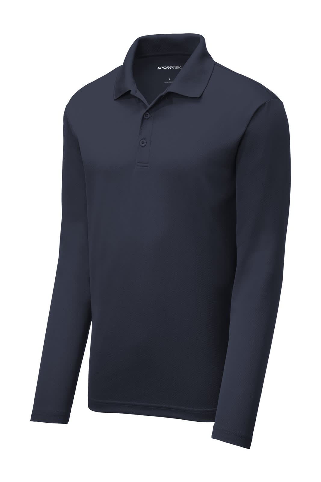 Sport-Tek  PosiCharge  RacerMesh  Long Sleeve Polo