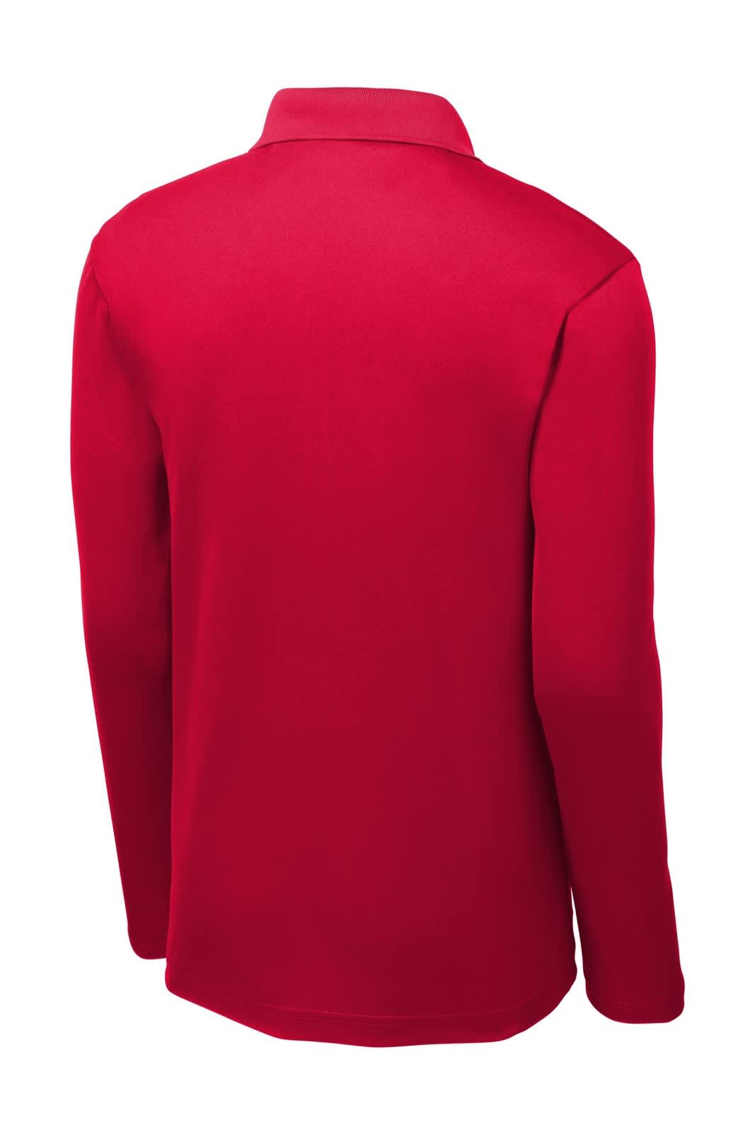 Sport-Tek  PosiCharge  RacerMesh  Long Sleeve Polo