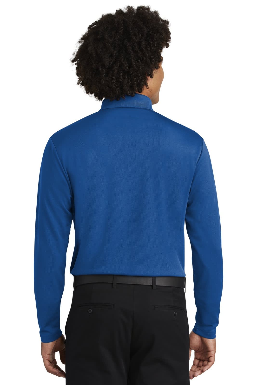 Sport-Tek  PosiCharge  RacerMesh  Long Sleeve Polo