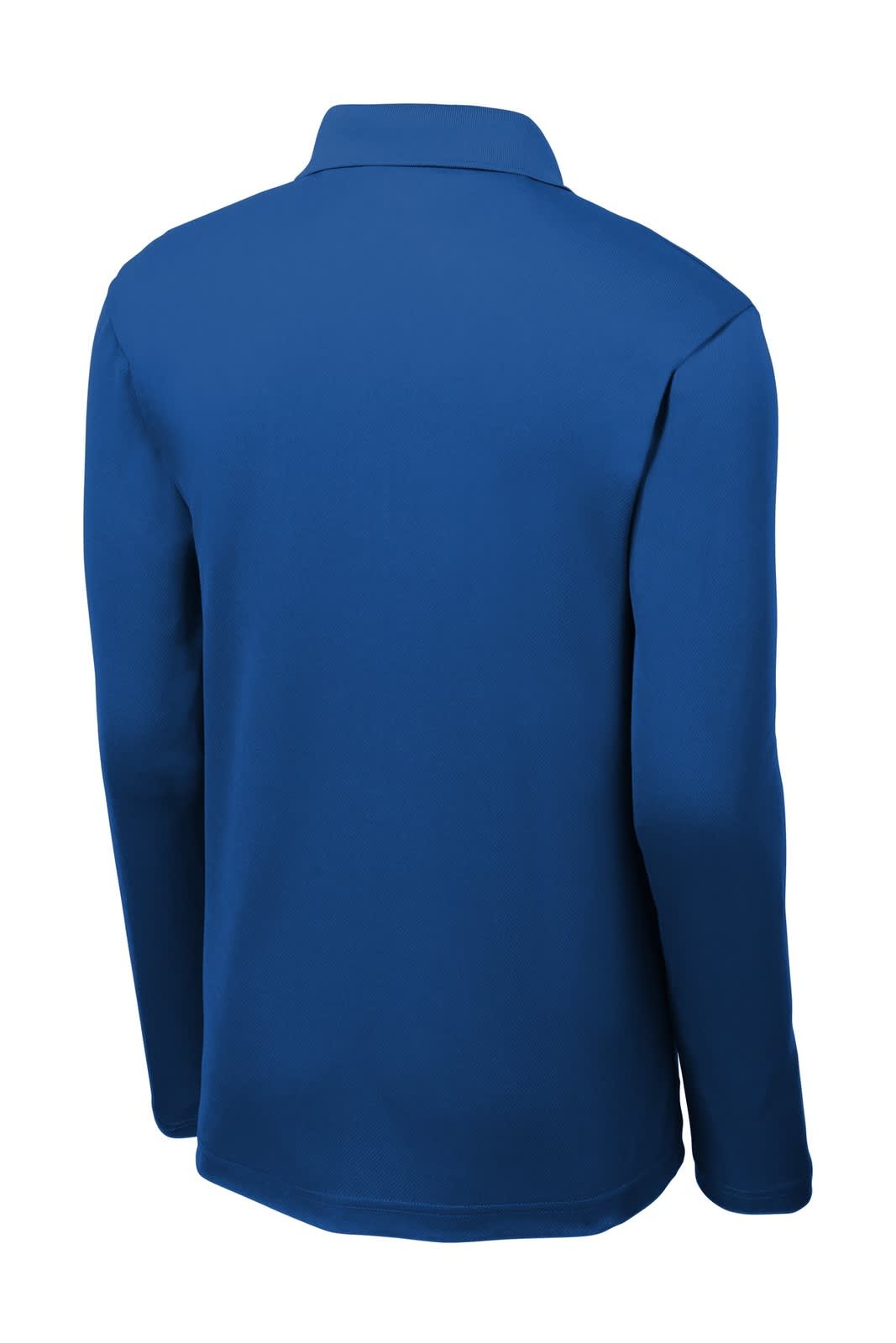 Sport-Tek  PosiCharge  RacerMesh  Long Sleeve Polo