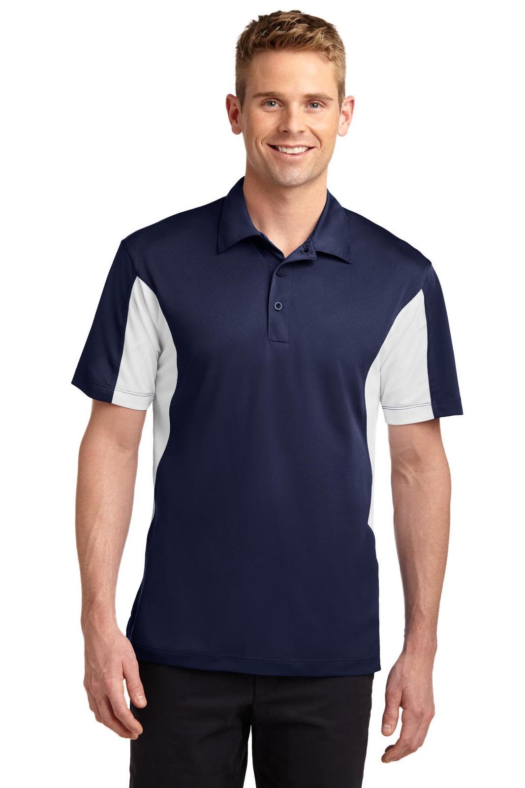 Sport-Tek Side Blocked Micropique Sport-Wick Polo